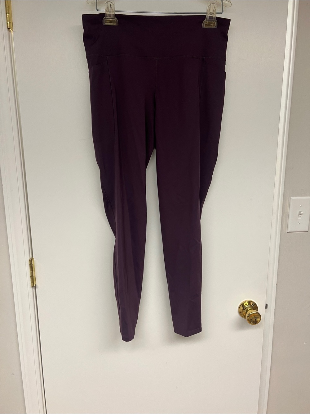 CALIA by Carrie Underwood Deep Plum High-Rise Leggings